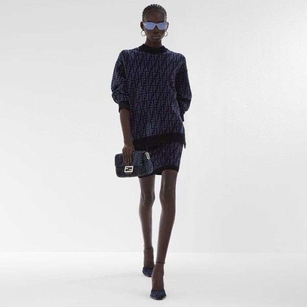 ✨펜디 여성 FF 바게트 백 - Fendi Womens FF Baguette Bag - feb3357x