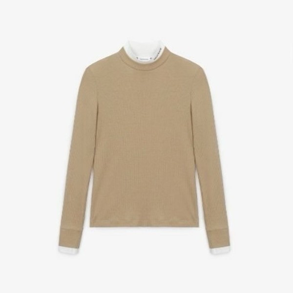 ✨[SOUTHCAPE] 사우스케이프 여성 23 캐시미어 골지 베이스 레이어 - gol1465x