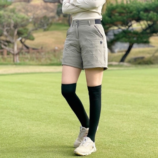 ✨[AMAZINGCRE] 어메이징크리 여성 다이아 퀼팅 누빔 쇼츠 팬츠 - gol1472x