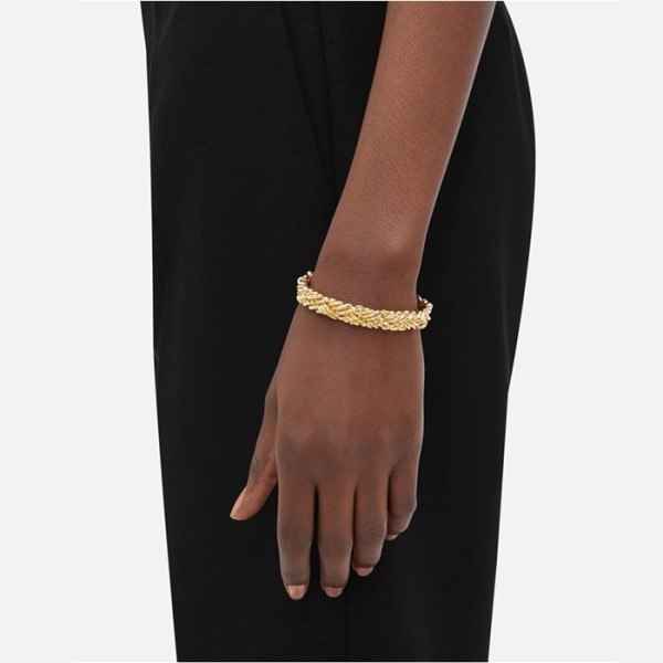 ✨보테가 베네타 여성 골드 팔찌 - Bottega Veneta Womens Gold Bangle - acc2852x