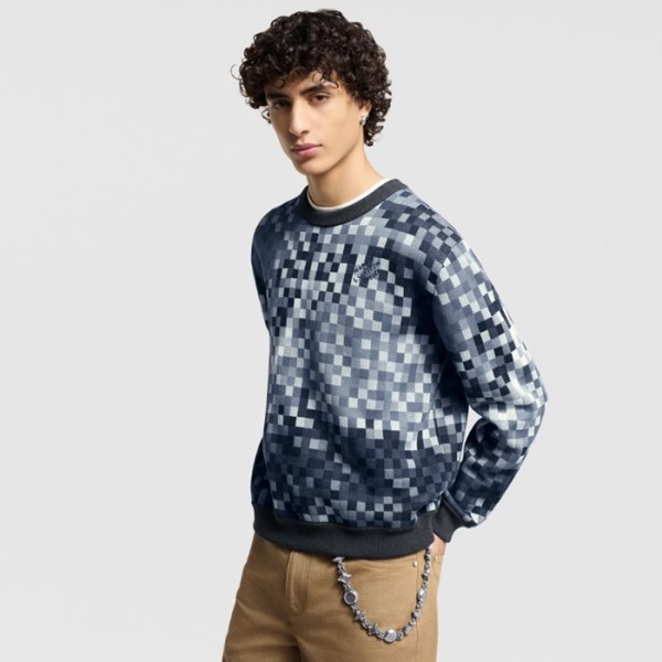 ✨루이비통 남성 라운드 스웨터 - Louis vuitton Mens Round Sweater - lvc4614x