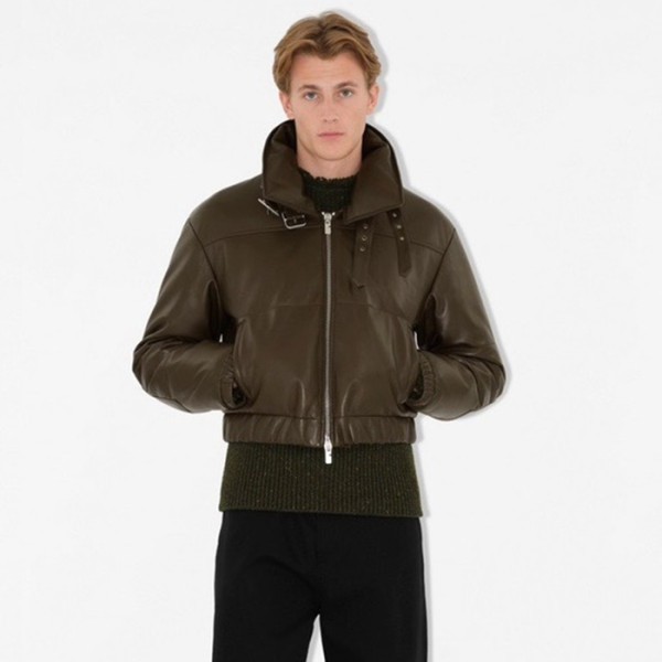 ✨버버리 남성 가죽 자켓 - Burberry Mens Leather Jacket - buc4643x