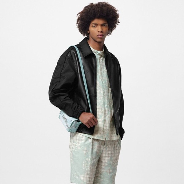 ✨루이비통 남성 가죽 재킷 - Louis vuitton Mens Leather Jacket - lvc4679x