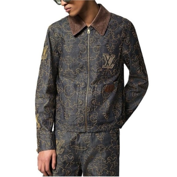 ✨루이비통 남성 데님 재킷 - Louis vuitton Mens Denim Jacket - lvc4782x