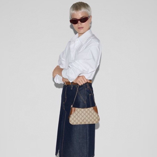 ✨구찌 여성 GG 엠블럼 호보 백 - Gucci Womens GG Emblem Bag - gub4799x