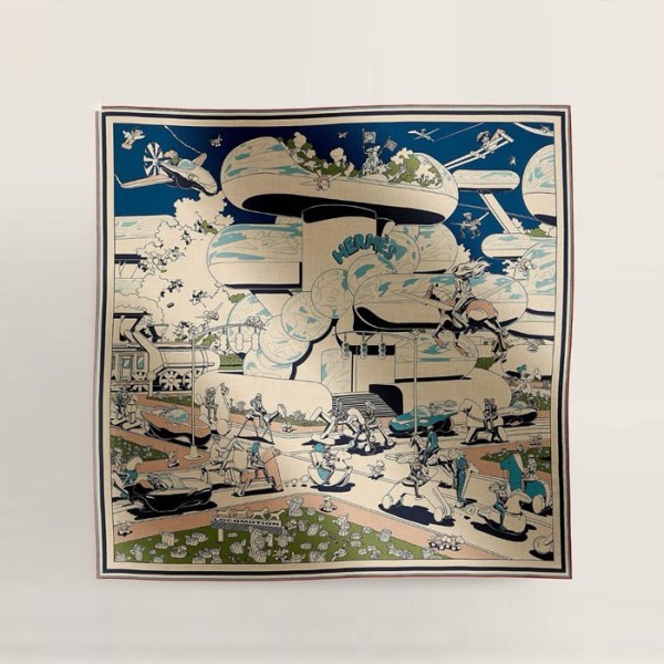 ✨에르메스 여성 실크 스카프 - Hermes Womens Silk Scarf - acc3183x