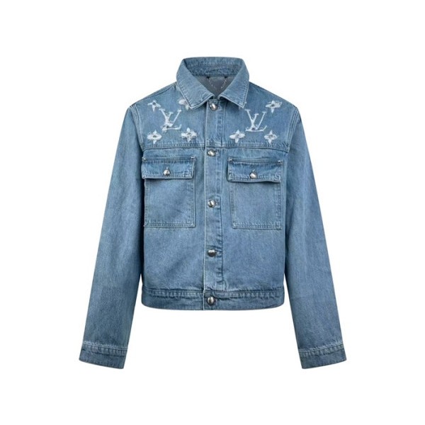 ✨루이비통 남성 데님 재킷 - Louis vuitton Mens Denim Jacket - lvc4791x