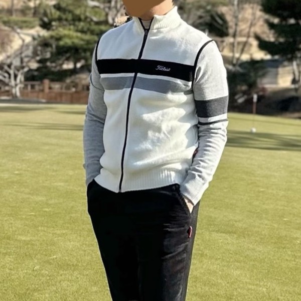 ✨[Titleist] 타이틀리스트 남성 니트 하이브리드 베스트 - gol1505x