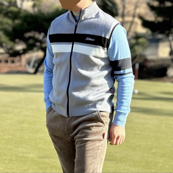 ✨[Titleist] 타이틀리스트 남성 니트 하이브리드 베스트 - gol1507x