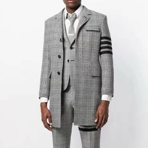 ✨톰브라운 남성 베이직 코트 - Thom Browne Mens Basic Coat - thc4957x