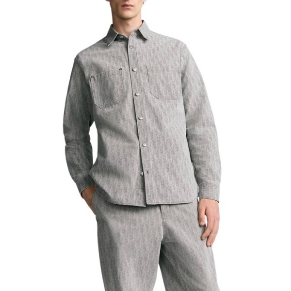 ✨디올 남성 오블리크 셔츠 - Dior Mens Oblique Shirt - dic5036x