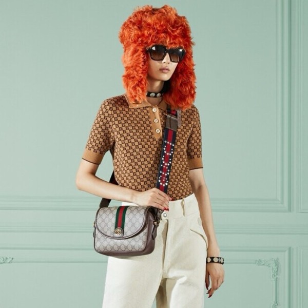 ✨구찌 여성 오피디아 플랩백 - Gucci Womens Ophidia Flap Bag - gub4842x