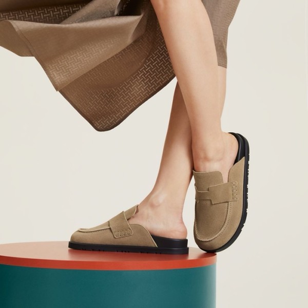 ✨에르메스 여성 고 뮬 시어링 블로퍼 - Hermes Womens Go Mule - hes2994x