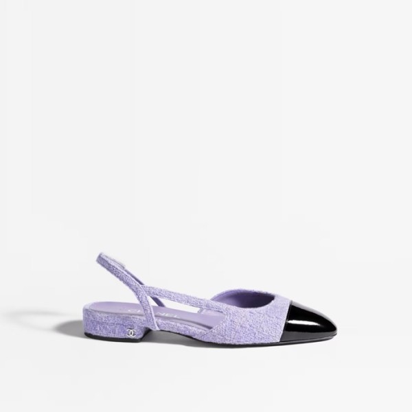 ✨샤넬 여성 발레리나 슬링백 - Chanel Womens Ballet Slingback - chs3221x