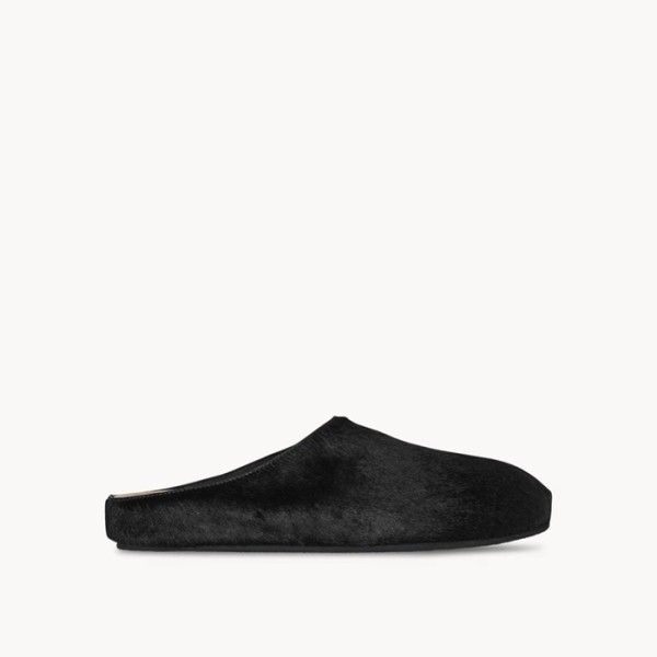 ✨더 로우 여성 휴고 슬라이드 스웨이드 애쉬 - The Row Womens Hugo Slide in Suede - ths3239x