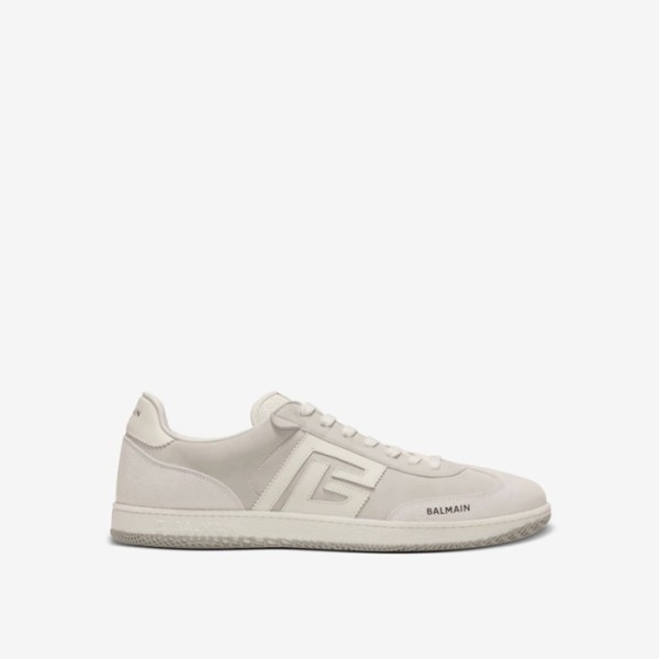 ✨발망 남/녀 스완 로우탑 스니커즈 - Balmain Unisex Swan Sneaker - bas3279x