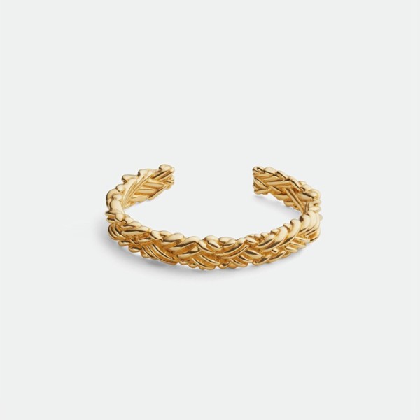 ✨보테가 베네타 여성 골드 팔찌 - Bottega Veneta Womens Gold Bangle - acc3719x