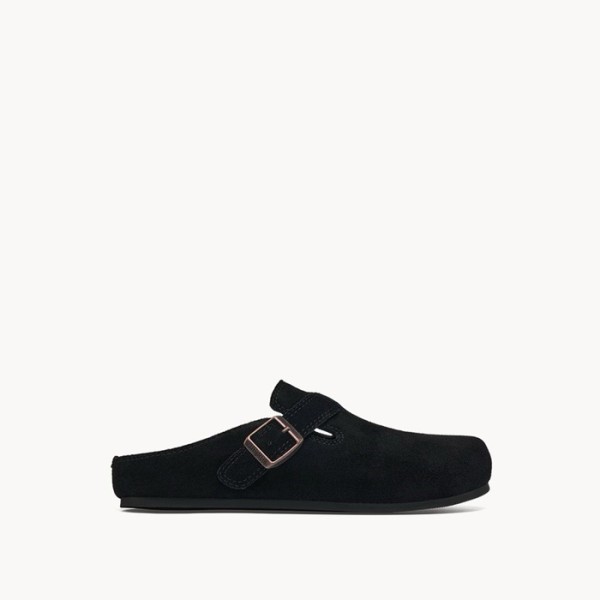 ✨더 로우 여성 휴고 슬라이드 스웨이드 애쉬 - The Row Womens Hugo Slide in Suede - ths3309x