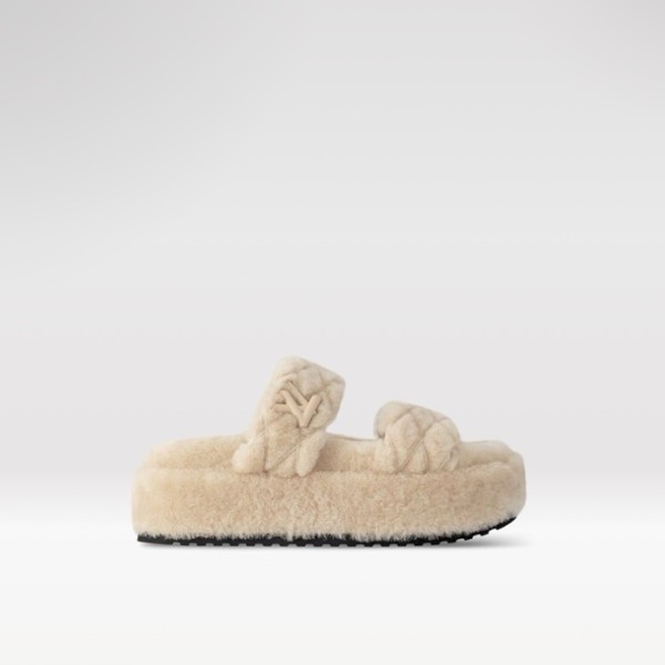 ✨루이비통 여성 선셋 플랫폼 컴포트 슬리퍼 - Louis vuitton Womens Sunset Platform Comfort Slipper - lvs3326x