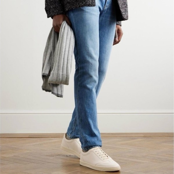 ✨브루넬로쿠치넬리 남성 레더 스니커즈 - Brunello Cucinelli Mens Sneakers - brs3360x