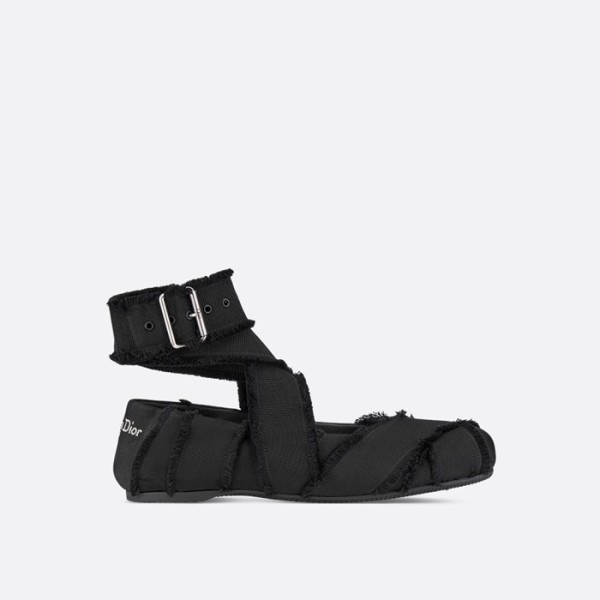 ✨매장판 디올 여성 Songe 스트랩 발레리나 플랫 슈즈 - Dior Womens Songe Flat Shoes - dis3378x