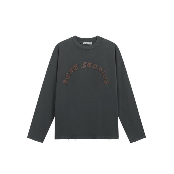 ✨아크네 남성 크루넥 긴팔티 - Acne Mens Round Tshirt - anc5186x