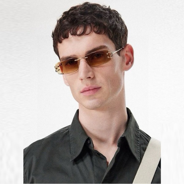 ✨까르띠에 남성 프리미엄 메탈 프레임 선글라스 - Cartier Mens Premium Metal Frame Sunglasses - acc3855x