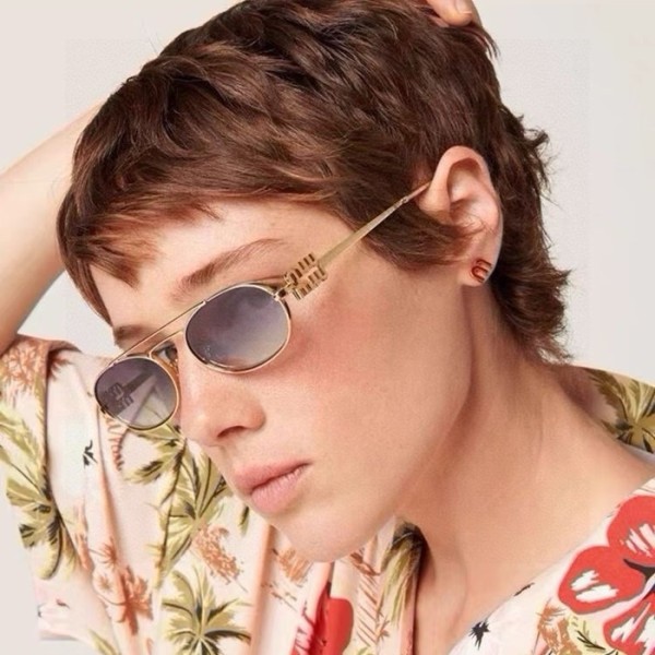 ✨미우미우 여성 프리미엄 메탈 프레임 선글라스 - Miumiu Womens Premium Metal Frame Sunglasses - acc3860x