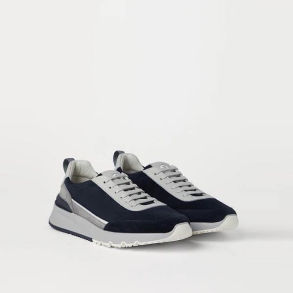 ✨브루넬로쿠치넬리 남성 레더 스니커즈 - Brunello Cucinelli Mens Sneaker - brs4038x