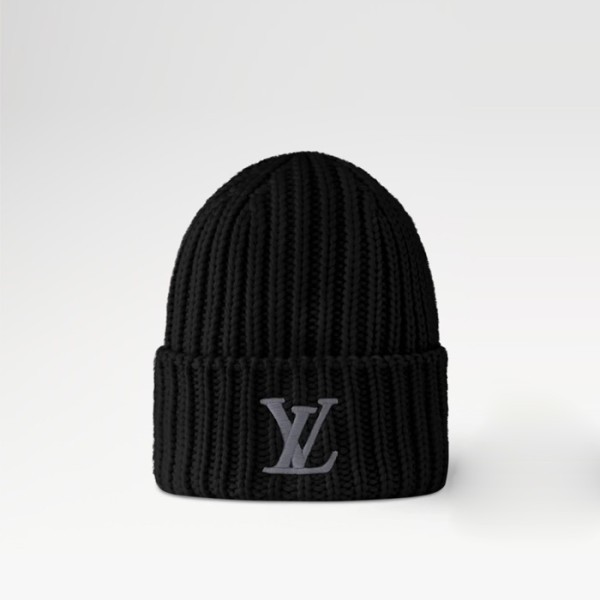 ✨루이비통 여성 블랙 비니 - Louis vuitton Womens Black Beanie - acc3933x