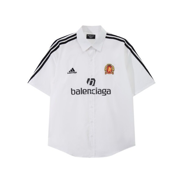 ✨발렌시아가 남성 반팔 셔츠 - Balenciaga Mens Basic Shirts - bac5361x
