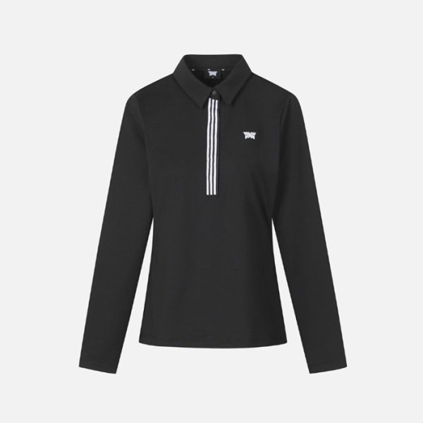 ✨PXG 여성 베이직 칼라 롱슬리브 티셔츠 - gol1560x