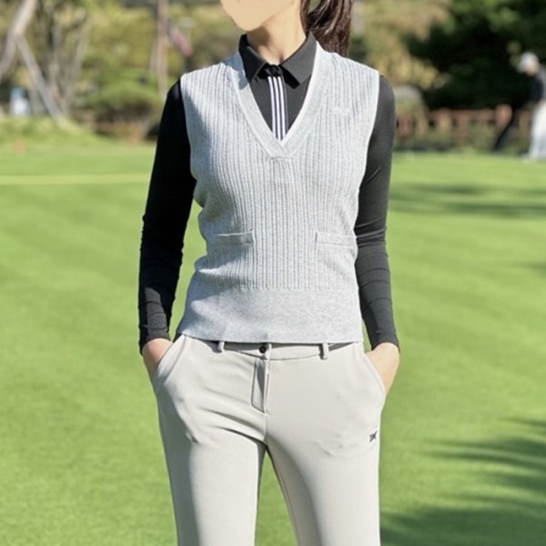 ✨PXG 여성 V-넥 우먼 베스트 - gol1561x