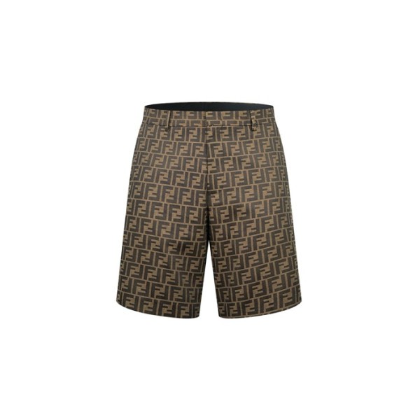 ✨펜디 남성 카키 반바지 - Fendi Mens Khaki Half-pants - fec5591x