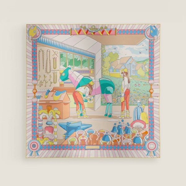 ✨에르메스 여성 실크 스카프 - Hermes Womens Silk Scarf - acc4462x