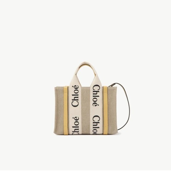 ✨끌로에 여성 리넨 우디 토트백 - Chloe Womens Woody Bag - chb5269x