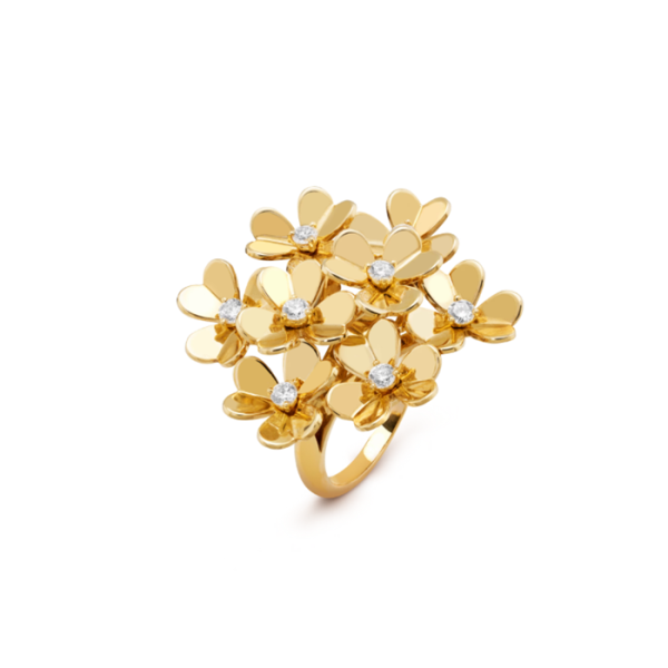 ✨반클리프 앤아펠 여성 프리볼 플라워 링 - Van Cleef&Arpels Womens Frivole RIng - acc4491x