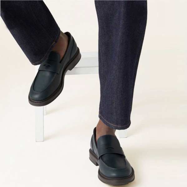 ✨브루넬로쿠치넬리 남성 히든 밴딩 로퍼 - Brunello Cucinelli Mens Hidden Banding Loafer - brs5593x