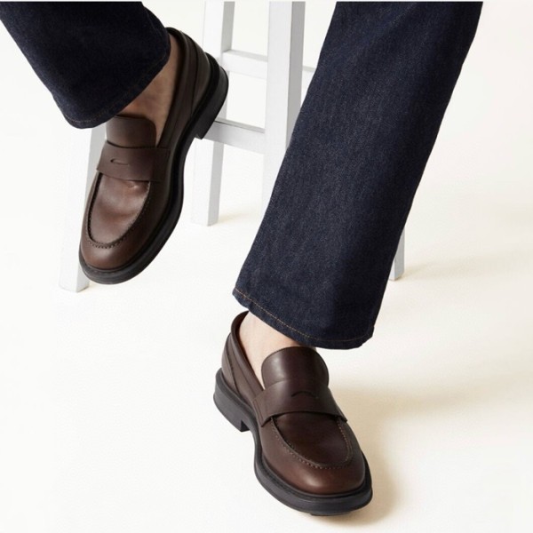 ✨브루넬로쿠치넬리 남성 히든 밴딩 로퍼 - Brunello Cucinelli Mens Hidden Banding Loafer - brs5594x