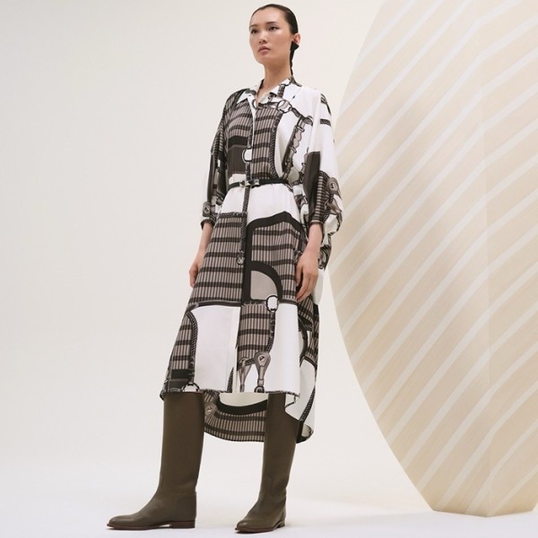 ✨에르메스 여성 실크 원피스 - Hermes Womens Silk One-pieces - vac5870x