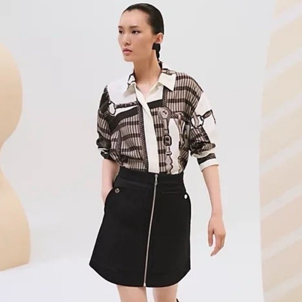 ✨에르메스 여성 실크 셔츠 - Hermes Womens Silk Shirts - prc5871x