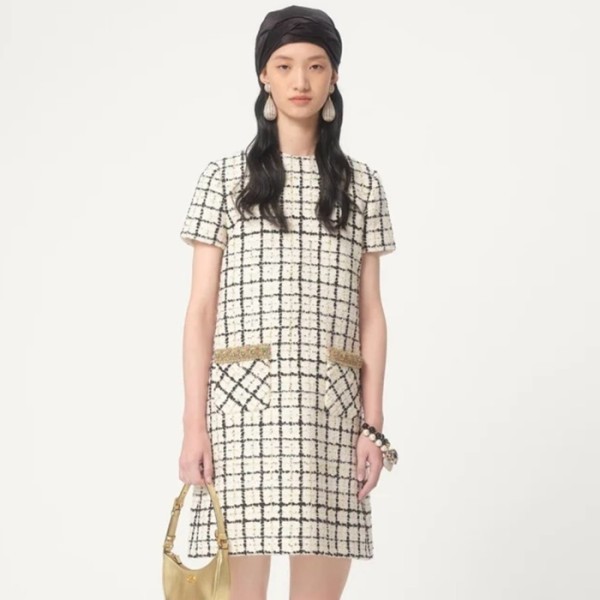 ✨샤넬 여성 트위드 원피스 - Chanel Womens Tweed One-pieces - vac5873x