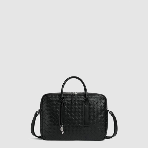 ✨보테가베네타 남성 겟어웨이 서류가방 - Bottega Veneta Mens Black Briefcase - bvb5282x