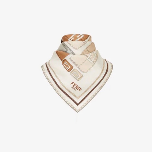 ✨펜디 여성 실크 스카프 - Fendi Womens Silk Scarf - acc4505x