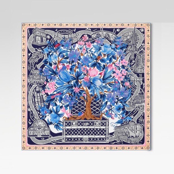 ✨루이비통 여성 실크 스카프 - Louis vuitton Womens Silk Scarf - acc4510x