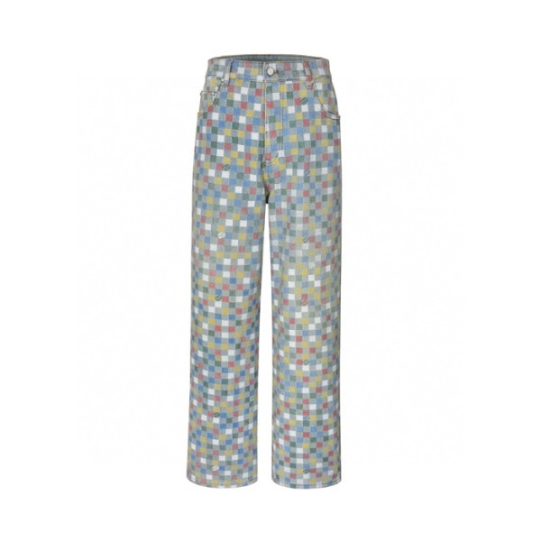 ✨루이비통 남성 다미얼 청바지 - Louis vuitton Mens Damier Jeans - lvc6012x