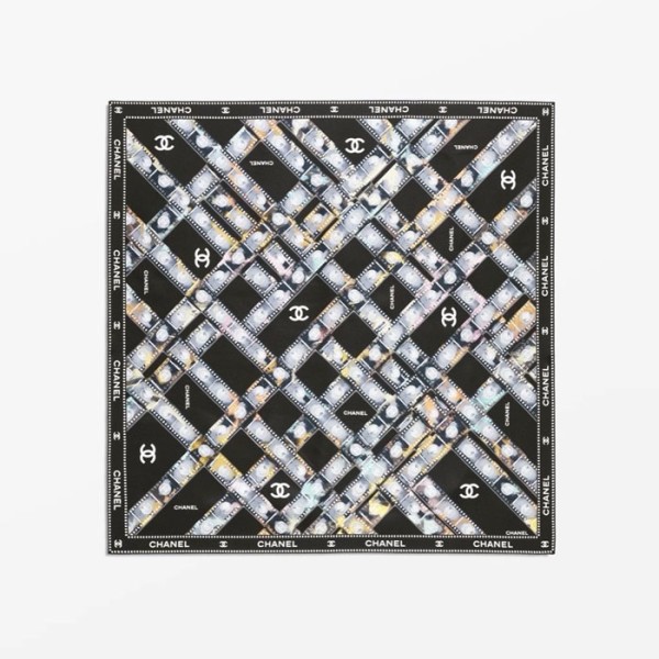 ✨샤넬 여성 실크 스카프 - Chanel Womens Silk Scarf - acc4532x