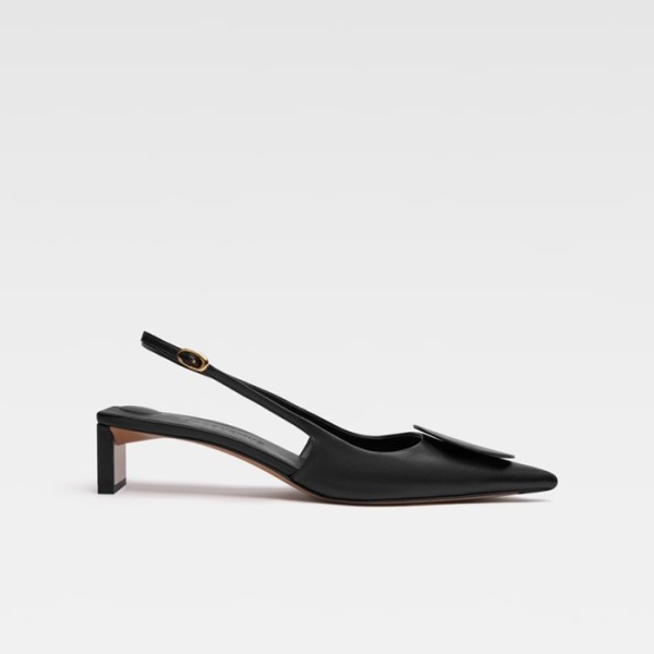 ✨자크뮈스 여성 로우 두엘로 슬링백 - Jacquemus Womens The low Duelo Slingbacks - jas5628x