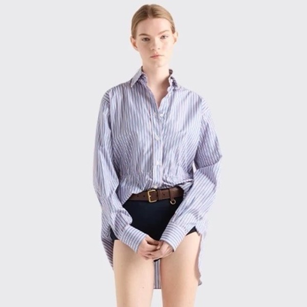 ✨프라다 여성 체크 셔츠 - Prada Womens Flannal Tshirts - prc6132x