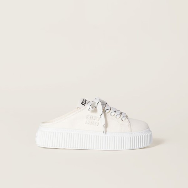 ✨미우미우 여성 데님 스니커즈 뮬 - Miumiu Womens Denim Sneakers Mule - mis5645x